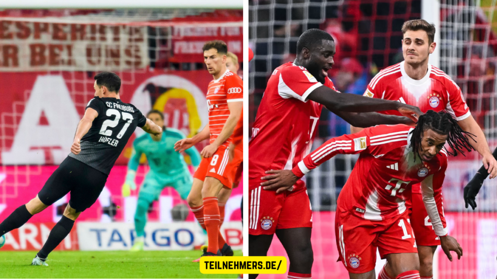 ticker: teilnehmer: sc freiburg gegen fc bayern münchen