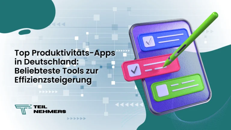 Top Produktivitäts-Apps in Deutschland
