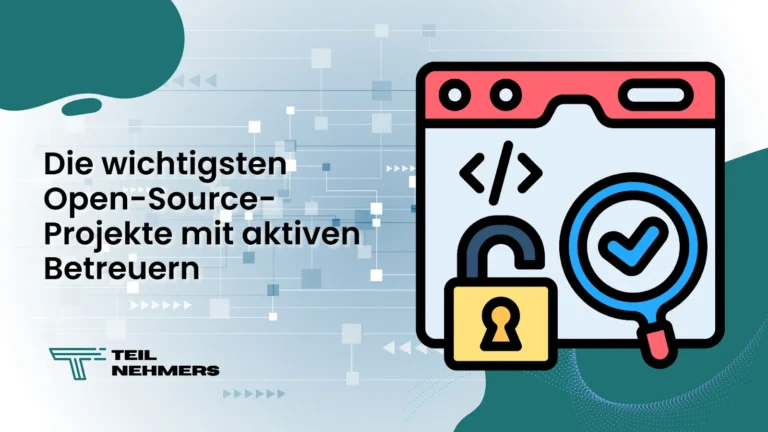 Open-Source-Projekte mit aktiven Betreuern