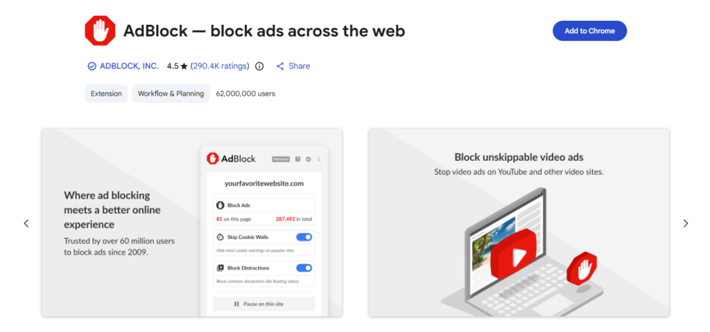 AdBlock – Werbeblocker