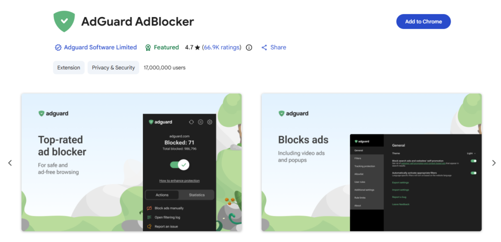 AdGuard AdBlocker – Werbe- & Tracker-Blocker